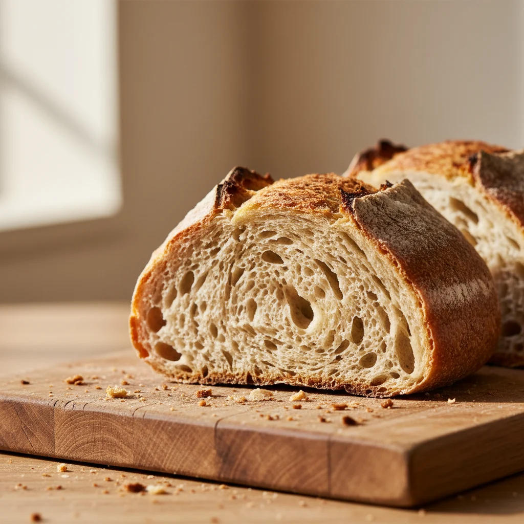 Artisan sourdough bread